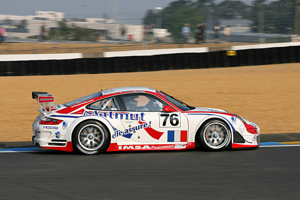 Porsche 997 GT3 RSR - Chassis: WP0ZZZ99Z7S799923 - Entrant: IMSA Performance Matmut - 2007 24 Hours of Le Mans Preview