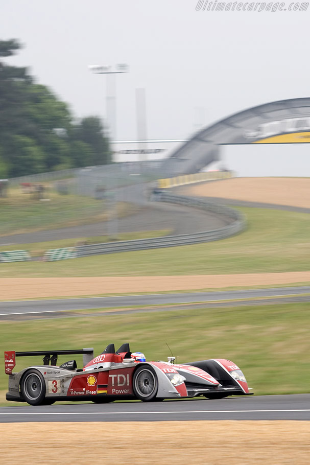 Audi R10 - Chassis: 302 - Entrant: Audi Sport Team Joest - 2008 24 Hours of Le Mans Preview