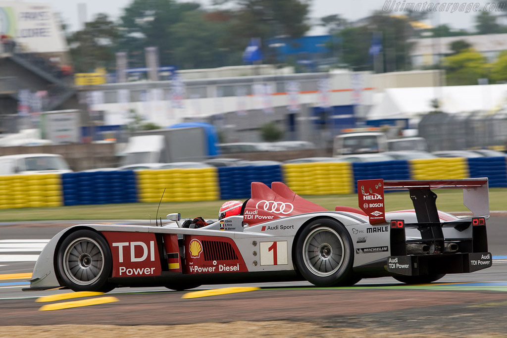 Audi R10 - Chassis: 301 - Entrant: Audi Sport North America - 2008 24 Hours of Le Mans Preview
