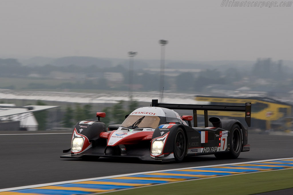 Peugeot 908 HDI FAP - Chassis: 908-02 - Entrant: Team Peugeot Total - 2008 24 Hours of Le Mans Preview