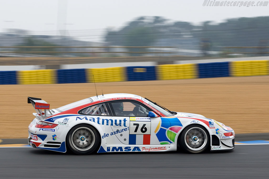 Porsche 997 GT3 RSR - Chassis: WP0ZZZ99Z8S799930 - Entrant: IMSA Performance Matmut - 2008 24 Hours of Le Mans Preview