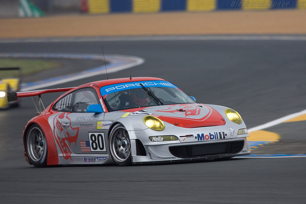 Porsche 997 GT3 RSR - Chassis: WP0ZZZ99Z8S799914 - Entrant: Flying Lizards Motorsport - 2008 24 Hours of Le Mans Preview