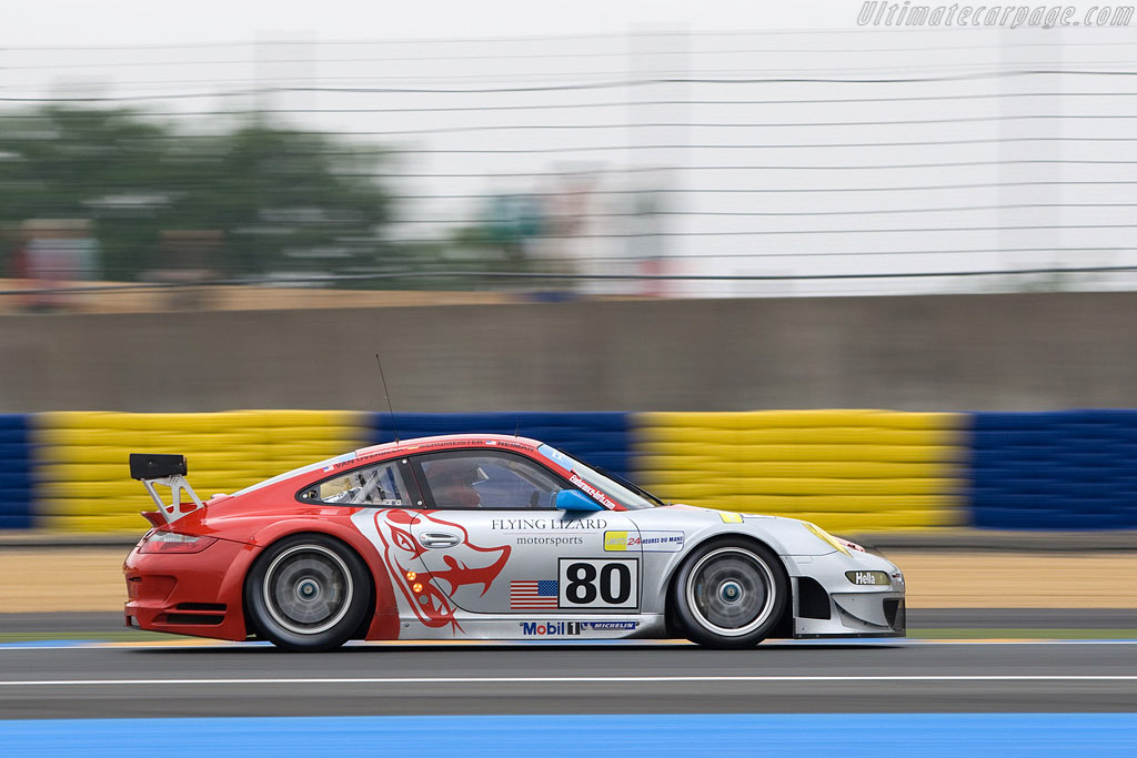 Porsche 997 GT3 RSR - Chassis: WP0ZZZ99Z8S799914 - Entrant: Flying Lizards Motorsport - 2008 24 Hours of Le Mans Preview