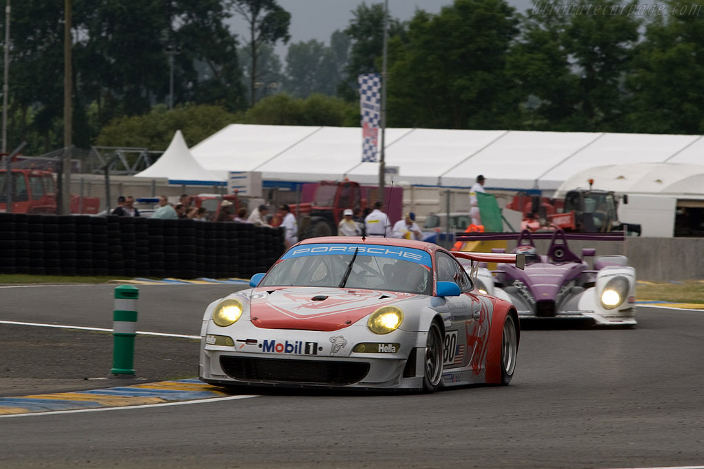 Porsche 997 GT3 RSR - Chassis: WP0ZZZ99Z8S799914 - Entrant: Flying Lizards Motorsport - 2008 24 Hours of Le Mans Preview