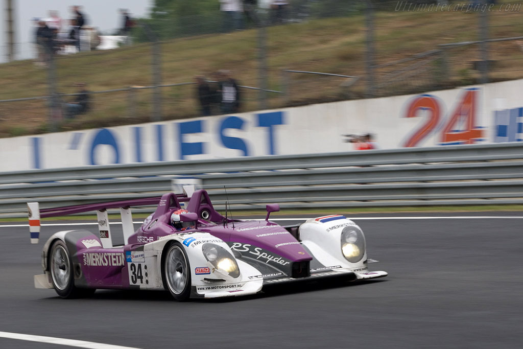 Porsche RS Spyder - Chassis: 9R6 708 - Entrant: Van Merksteijn Motorsport - 2008 24 Hours of Le Mans Preview