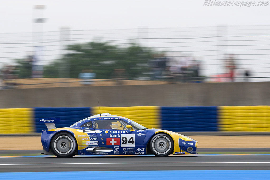 Spyker C8 Laviolette GT2R - Chassis: XL9AB01G57Z363191 - Entrant: Speedy Racing Team - 2008 24 Hours of Le Mans Preview