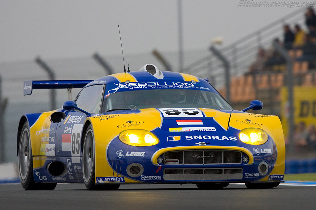 Spyker C8 Laviolette GT2R - Chassis: XL9AB01G37Z363190 - Entrant: Spyker Squadron - 2008 24 Hours of Le Mans Preview