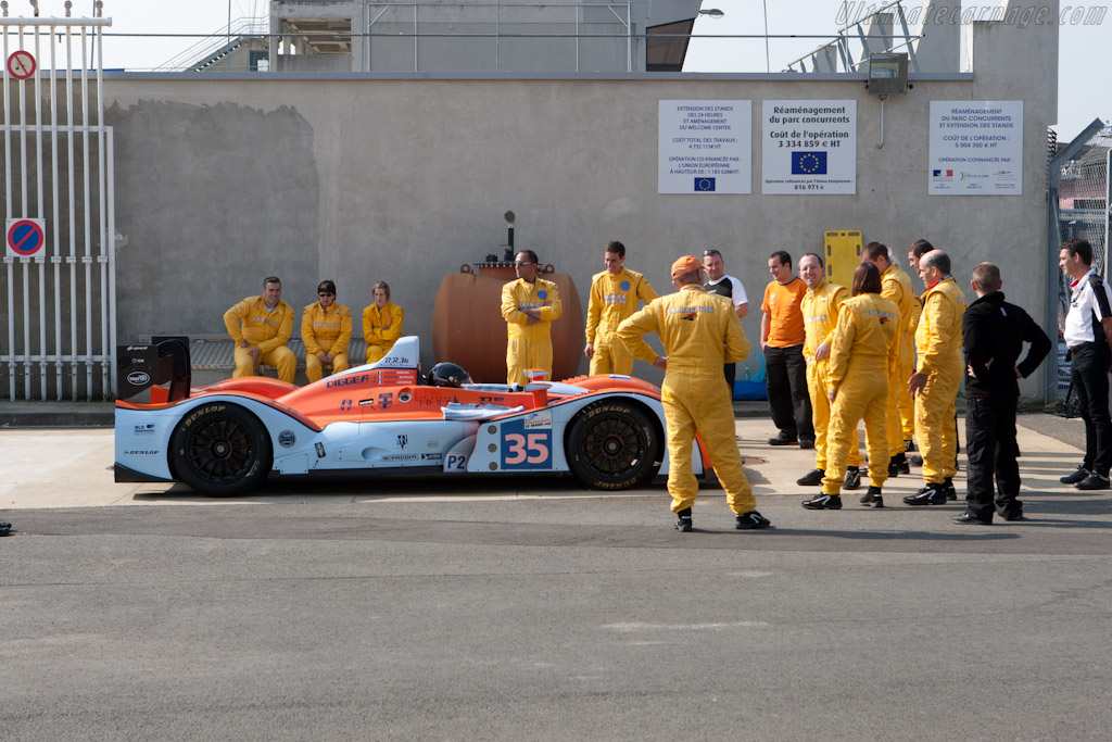 Extraction Team Practice - Chassis: 01-06  - 2011 Le Mans Test
