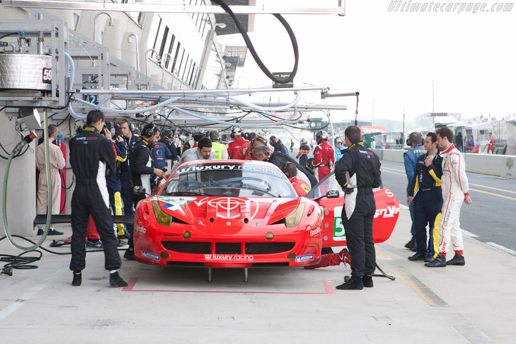 Ferrari 458 GT - Chassis: 2832  - 2011 Le Mans Test