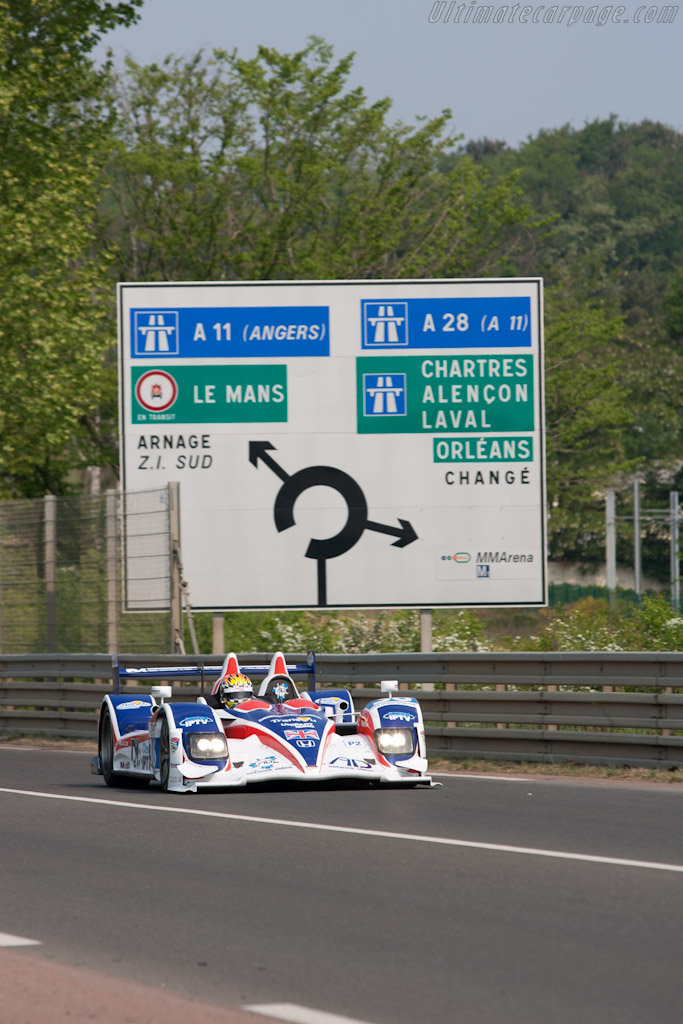 HPD ARX-01d - Chassis: LC70-12  - 2011 Le Mans Test