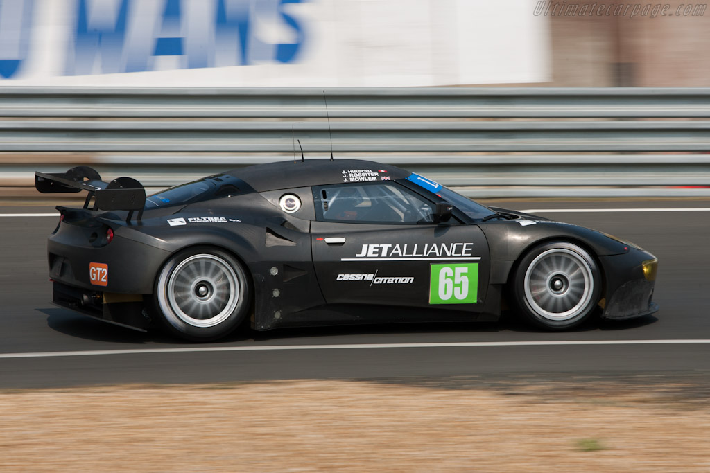 Lotus Evora GTE - Chassis: P001-002  - 2011 Le Mans Test