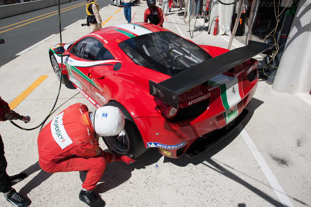 AF Corse Ferrari - Chassis: 2848  - 2012 Le Mans Test