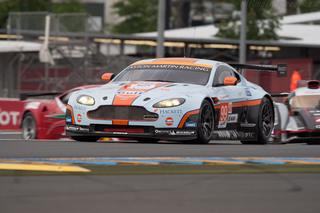 Aston Martin V8 Vantage GT2 - Chassis: V8 X2  - 2012 Le Mans Test