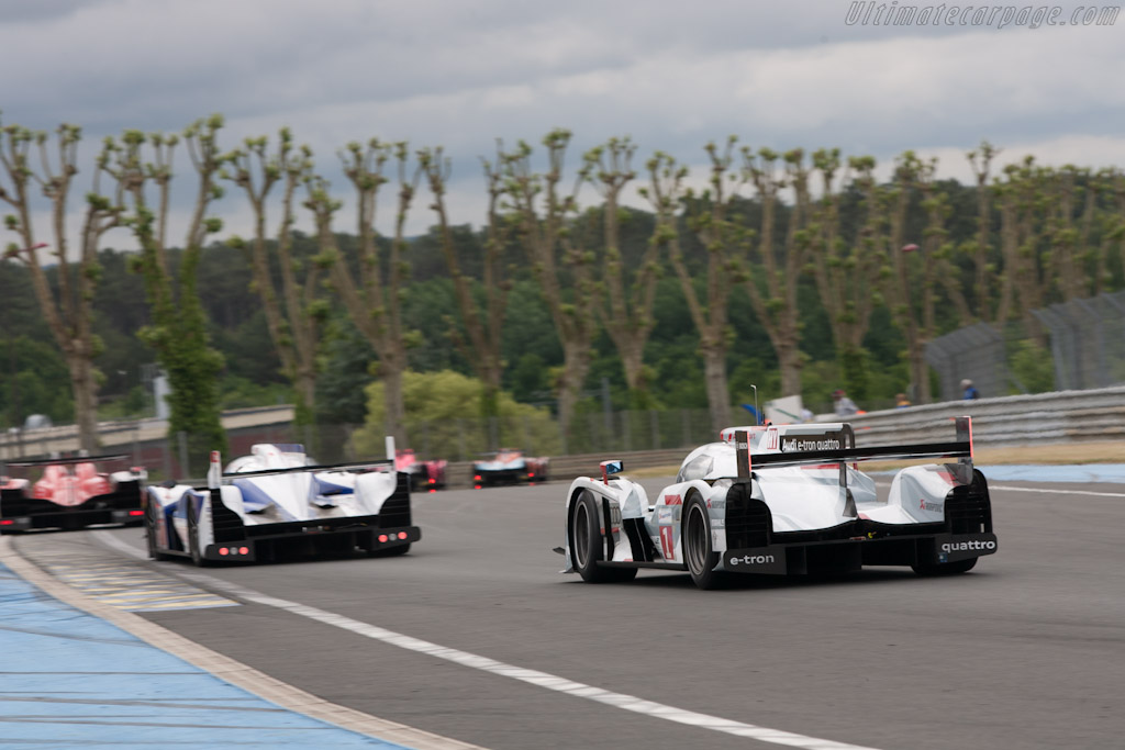 Audi R18 e-tron quattro - Chassis: 208  - 2012 Le Mans Test