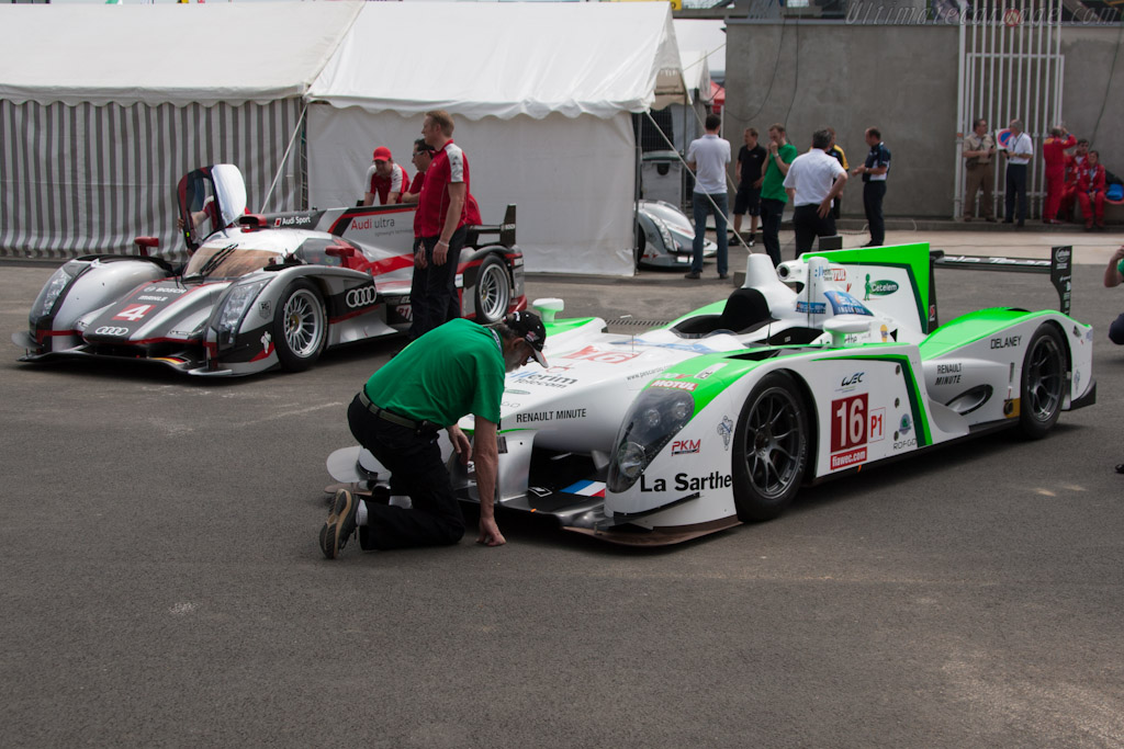 Henri and his new Pescarolo - Chassis: 01  - 2012 Le Mans Test