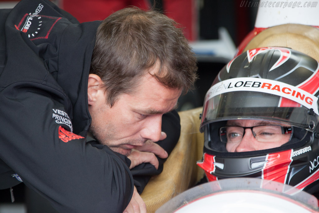 Sebastien Loeb and Nic Marroc   - 2012 Le Mans Test