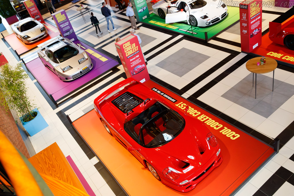 Ferrari F50   - Supercars from the 1990s at the Louwman Museum