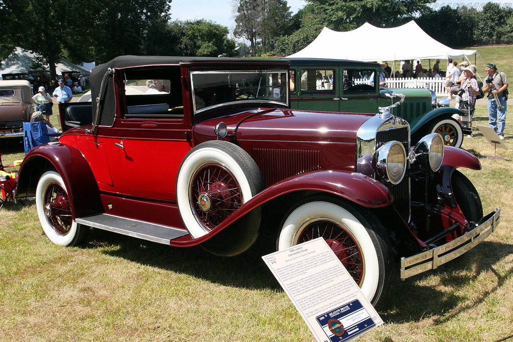 LaSalle Convertible Coupe   - 2008 Meadow Brook Concours d'Elegance