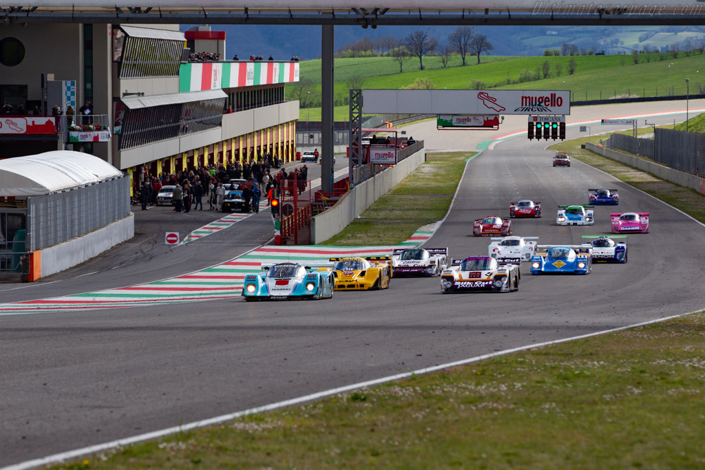Porsche 962C - Chassis: 962-170 - Driver: Michel Lecourt / Raymond Narac - 2022 Mugello Classic