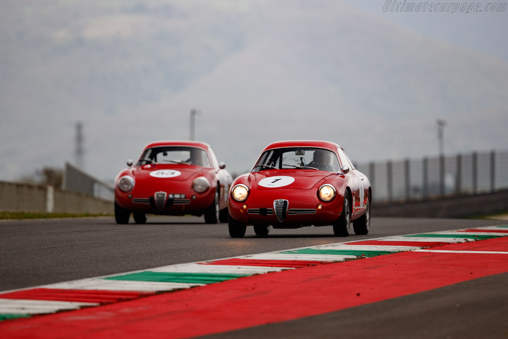 Alfa Romeo Giulietta SZ Coda Tronca - Chassis: AR10126 00190 - Driver: Roberto Turriziani - 2023 Mugello Classic
