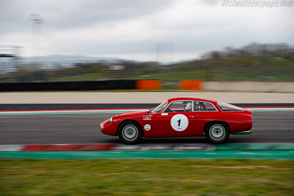 Alfa Romeo Giulietta SZ Coda Tronca - Chassis: AR10126 00190 - Driver: Roberto Turriziani - 2023 Mugello Classic