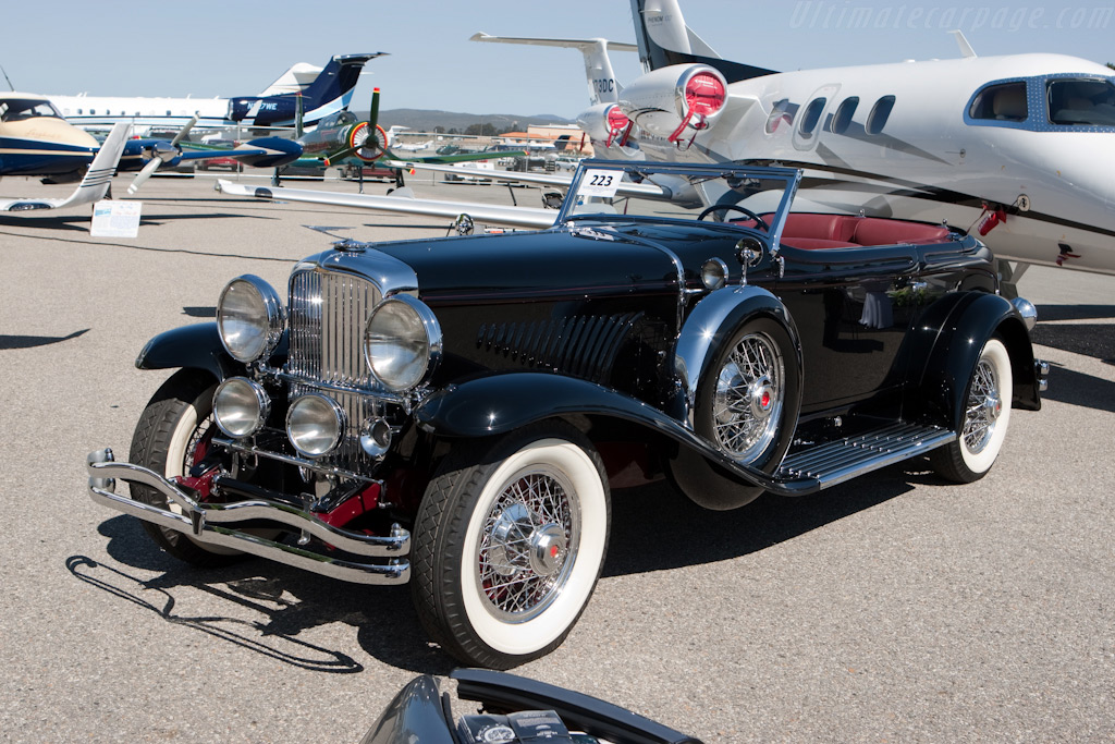 Duesenberg J Torpedo Convertible Victoria   - 2009 Monterey Classic Car Week