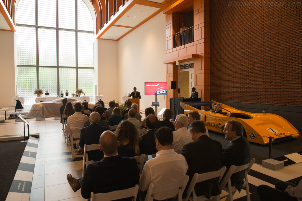 The opening ceremony   - McLaren at the Louwman Museum