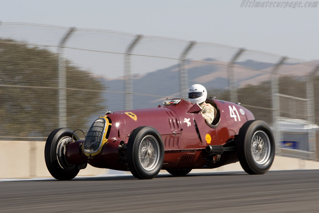 Alfa Romeo 8C 35 - Chassis: 50013 - Driver: Peter Greenfield - 2008 Monterey Historic Automobile Races