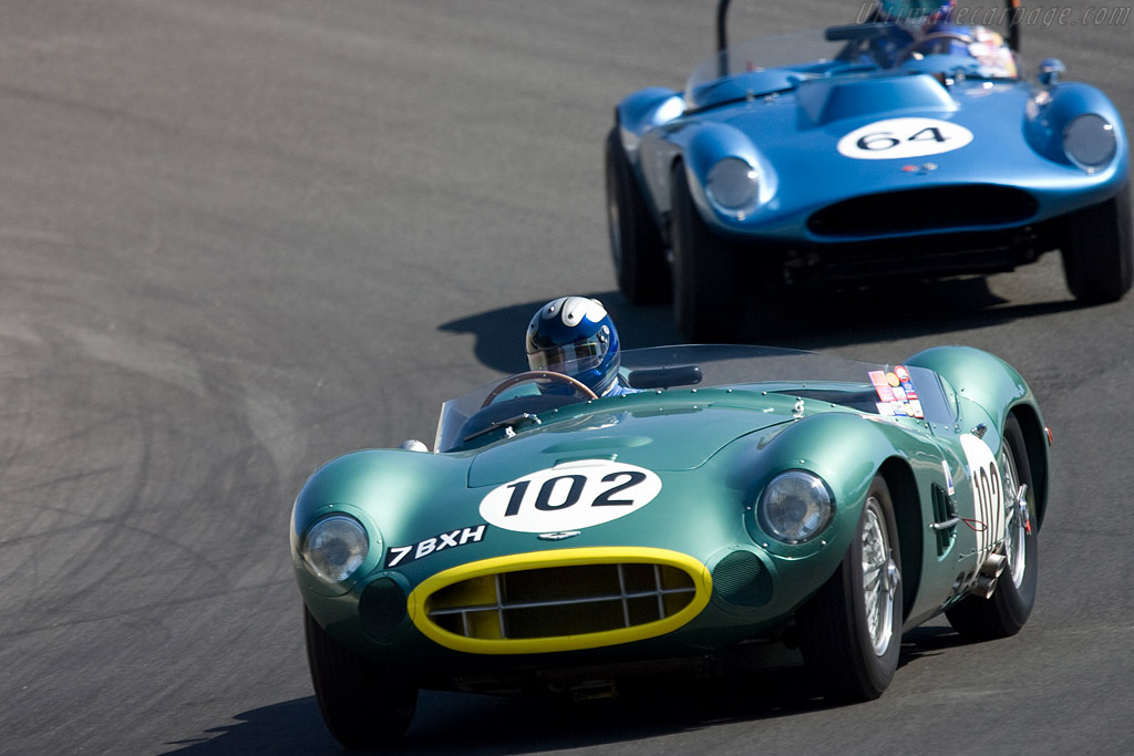 Aston Martin DBR2 - Chassis: DBR2/2 - Driver: Greg Whitten - 2008 Monterey Historic Automobile Races