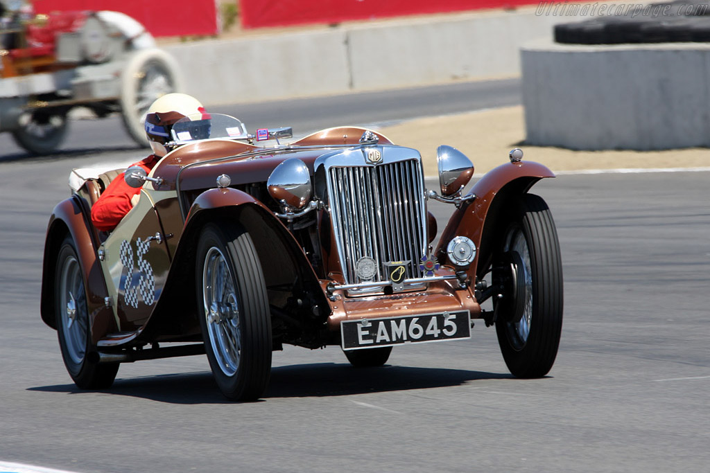 MG TC   - 2008 Monterey Historic Automobile Races