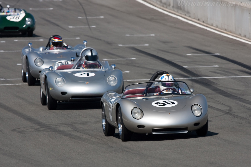 Porsches   - 2009 Monterey Historic Automobile Races