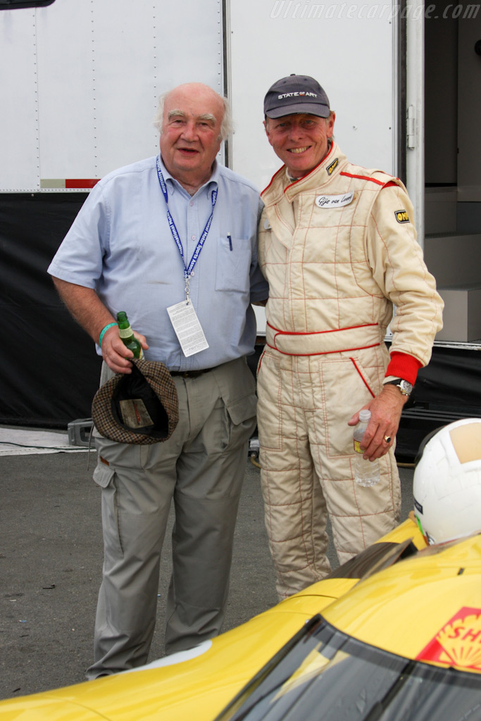 Team mates in 1970: David Piper and Gijs van Lennep   - 2009 Monterey Historic Automobile Races