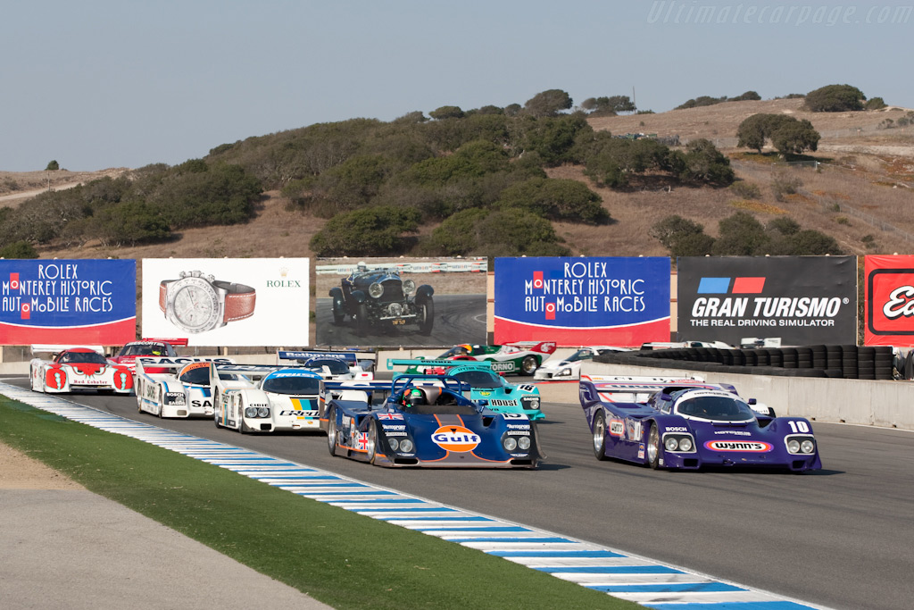 The Start   - 2009 Monterey Historic Automobile Races