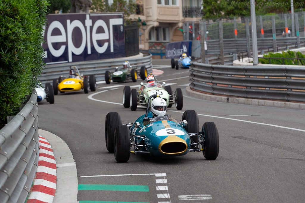 Brabham BT3 - Chassis: F1-1-62 - Driver: Marco Rollinger - 2018 Monaco Historic Grand Prix