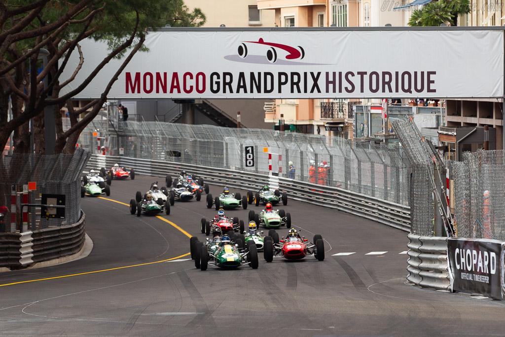 Lotus 25 - Chassis: R3 - Entrant: Classic Team Lotus - Driver: Andy Middlehurst - 2018 Monaco Historic Grand Prix
