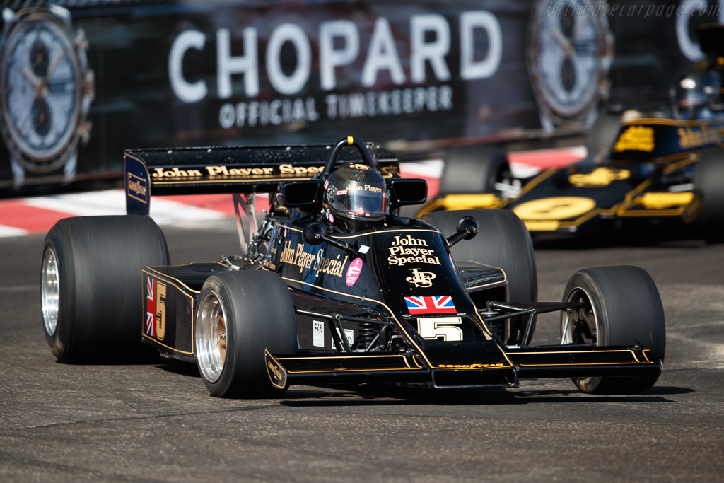 Lotus 77 - Chassis: JPS11 - Entrant: Classic Team Lotus - Driver: Gregory Thornton - 2018 Monaco Historic Grand Prix