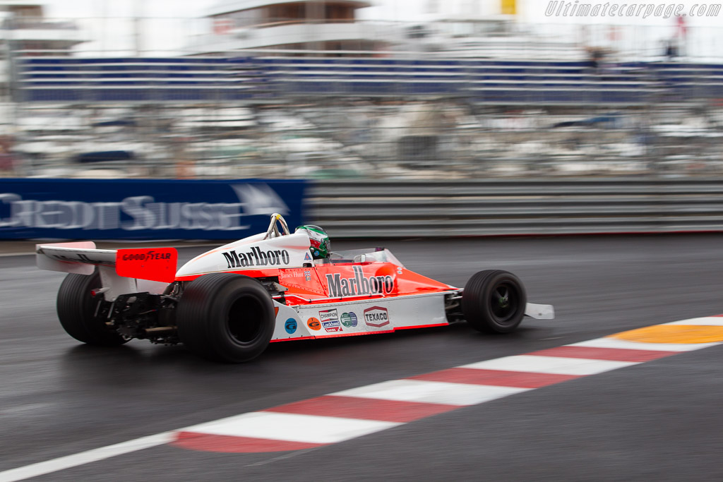 McLaren M26 - Chassis: M26-4 - Driver: Christophe D'Ansembourg - 2018 Monaco Historic Grand Prix