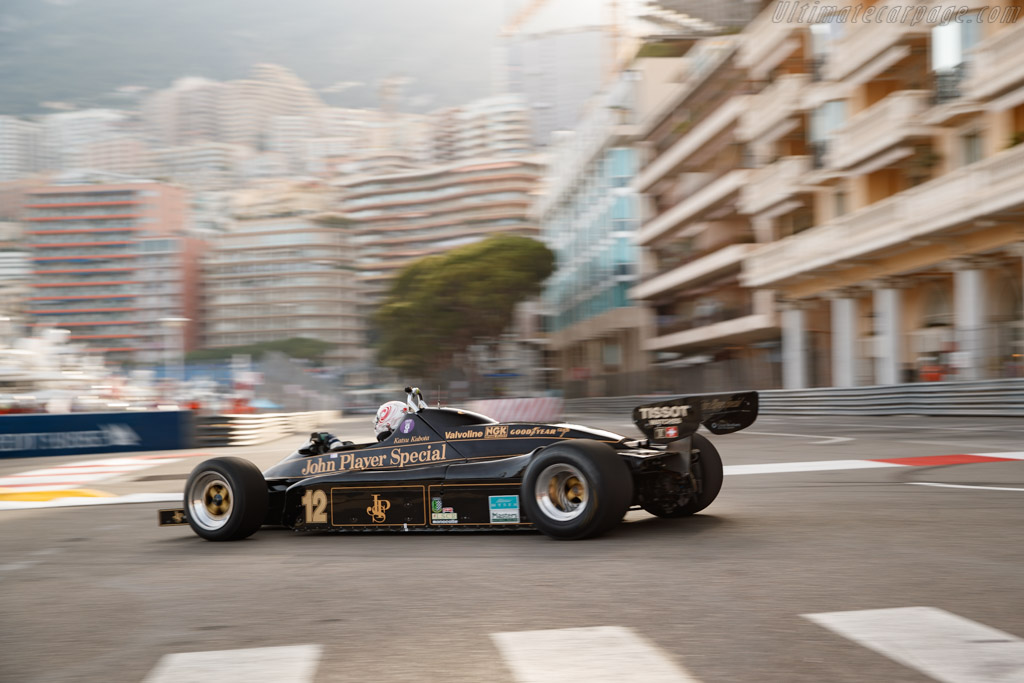 Lotus 91 - Chassis: 91/7 - Driver: Katsuaki Kubota - 2022 Monaco Historic Grand Prix