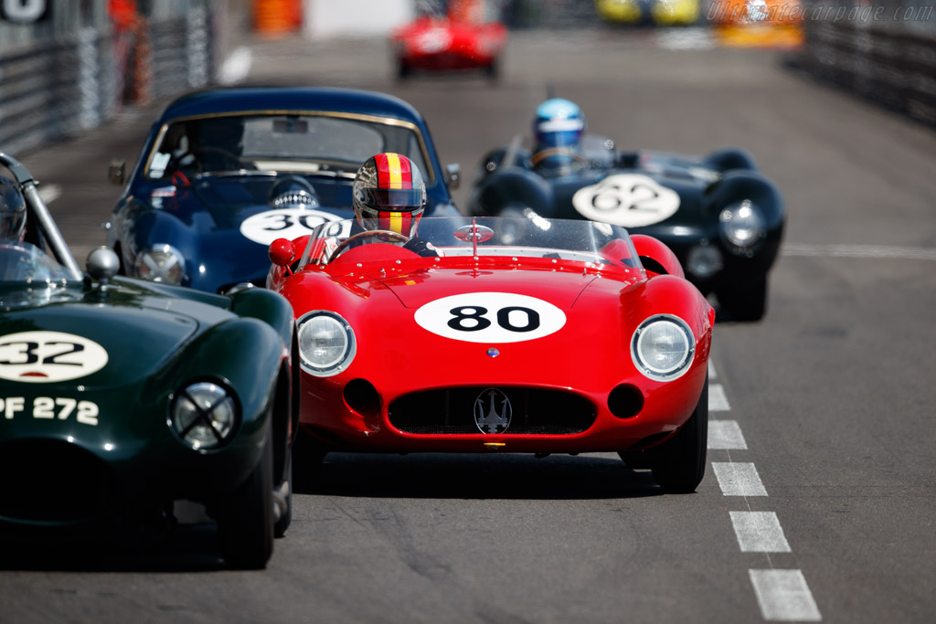 Maserati 300S - Chassis: 3035 - Driver: Guillermo Fierro - 2022 Monaco Historic Grand Prix