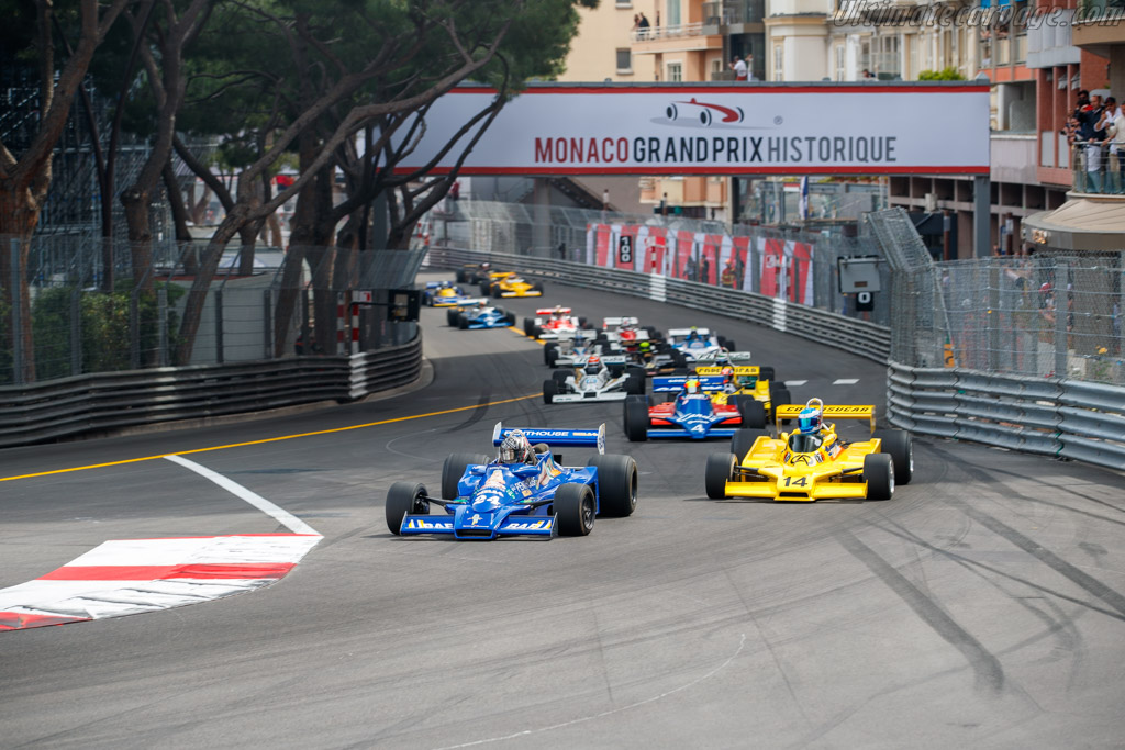 Hesketh 308E - Chassis: 308E/1-2 - Entrant: Frank Lyons - Driver: Michael Lyons - 2024 Monaco Historic Grand Prix