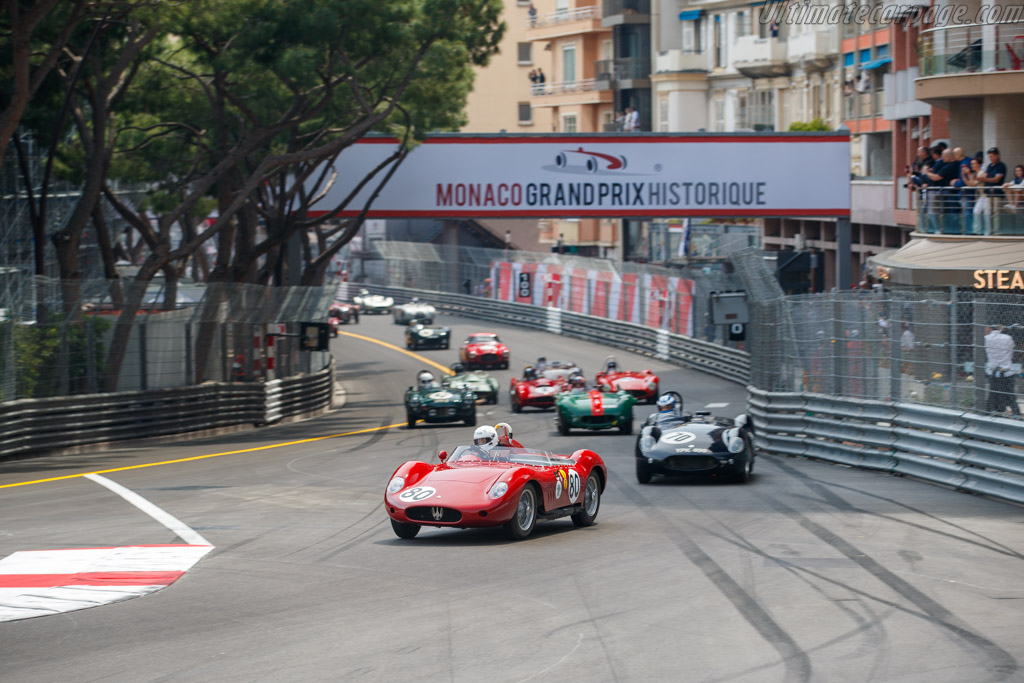 Maserati 250S - Chassis: 2432 - Entrant / Driver Richard Wilson - 2024 Monaco Historic Grand Prix