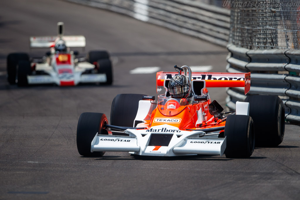 McLaren M26 - Chassis: M26-1 - Entrant: Frank Lyons - Driver: Michael Lyons - 2024 Monaco Historic Grand Prix