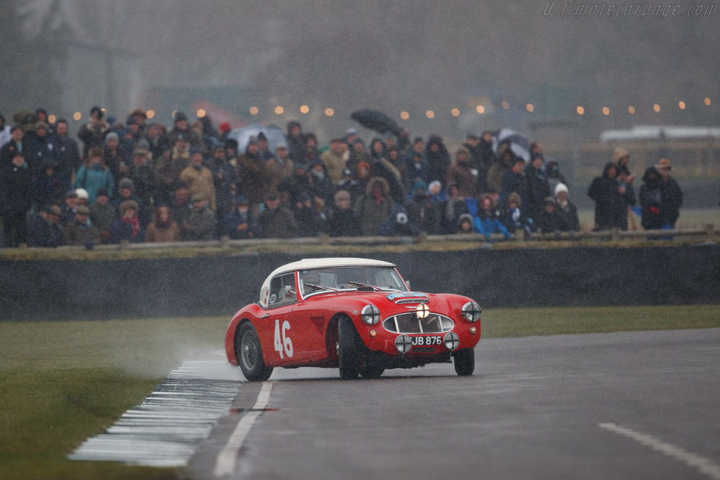 Austin Healey 3000 Mk1  - Entrant: Michael Darcey - Driver: Richard Woolmer / Paul Woolmer - 2018 Goodwood Members' Meeting