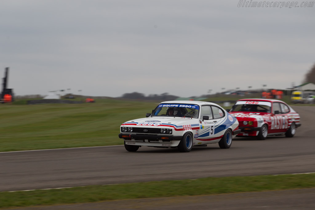 Ford Capri III 3.0S  - Entrant: Mark Fowler - Driver: Mark Fowler / Emanuele Pirro - 2018 Goodwood Members' Meeting