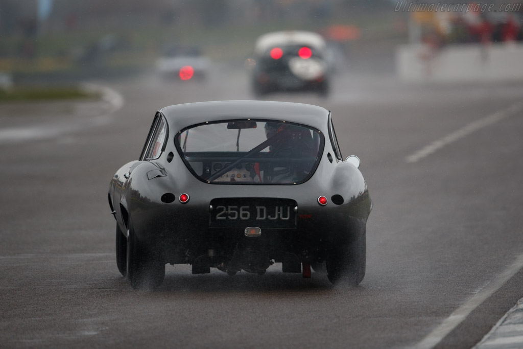 Jaguar E-Type FHC  - Entrant: Richard Meins - Driver: Rob Huff / Richard Meins - 2018 Goodwood Members' Meeting