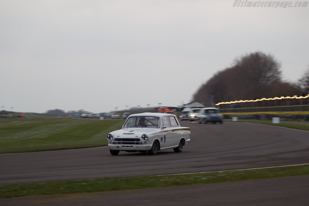 Lotus Cortina  - Driver: Steve Soper - 2018 Goodwood Members' Meeting