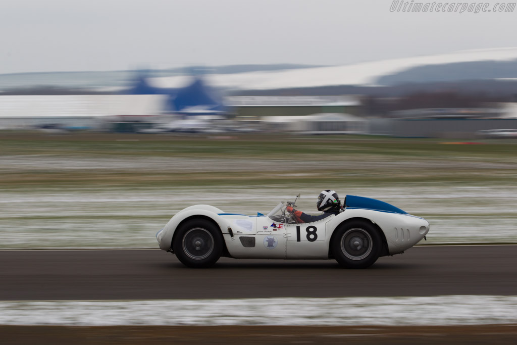 Maserati T61 Birdcage - Chassis: 2457 - Entrant: Nick Mason - Driver: Marino Franchitti - 2018 Goodwood Members' Meeting
