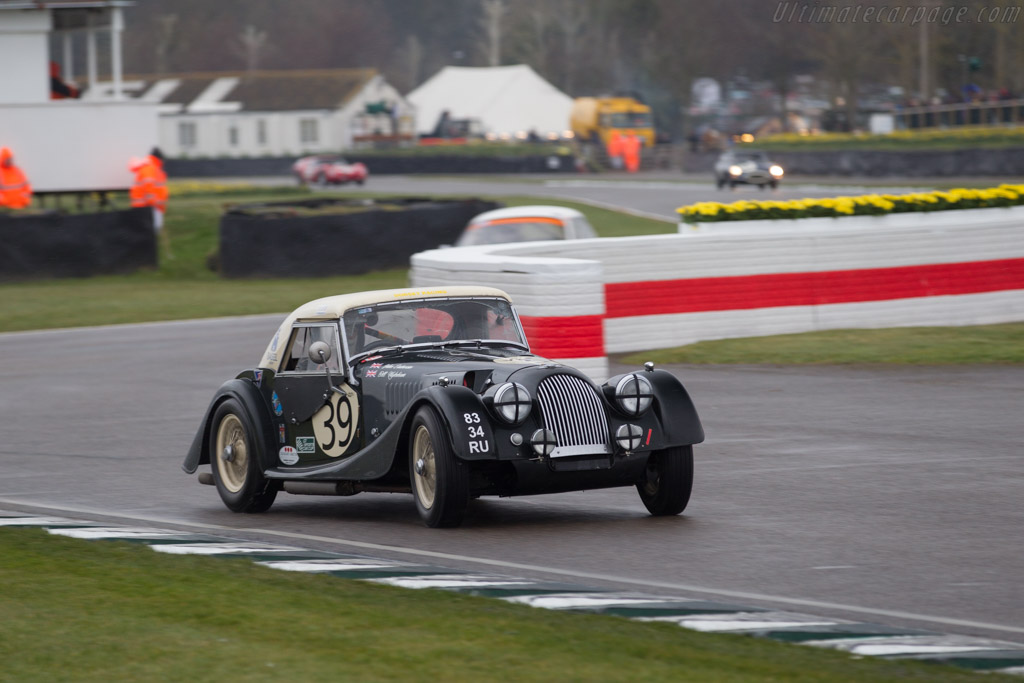 Morgan +4 SS - Chassis: 4866 - Entrant: John Emberson - Driver: John Emberson / Bill Wykeham - 2018 Goodwood Members' Meeting