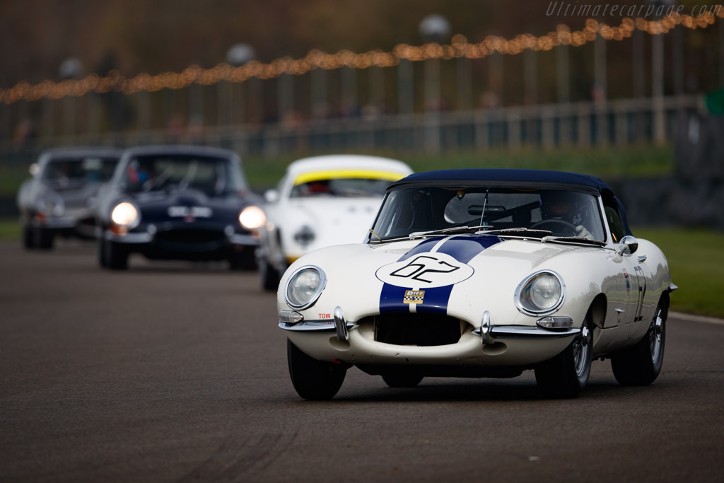 Jaguar E-Type  - Entrant / Driver Gregor Fisken - 2023 Goodwood Members' Meeting