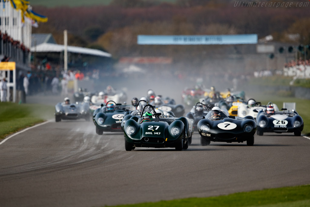 Lister Knobbly Jaguar  - Entrant: Stefan Ziegler - Driver: Martin Stretton - 2023 Goodwood Members' Meeting